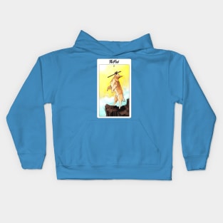 The Fool Dog Card Kids Hoodie